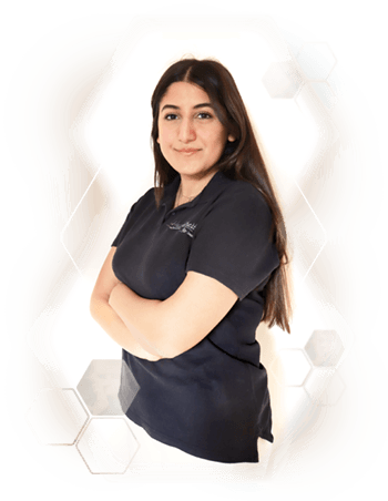 Portrait Mitarbeiterin Haarfreiheit Bensheim Feli
