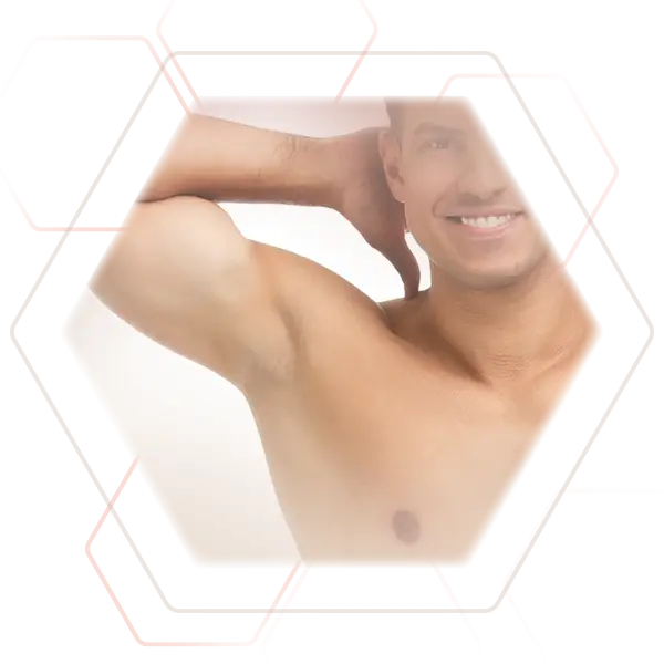 Körperregion Männer Herren Foto Achseln