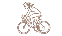 Icon sportliche Frau