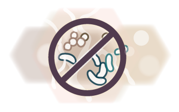 Icon keine Bakterien