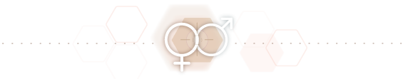 Trennergrafik Mann Frau Symbol